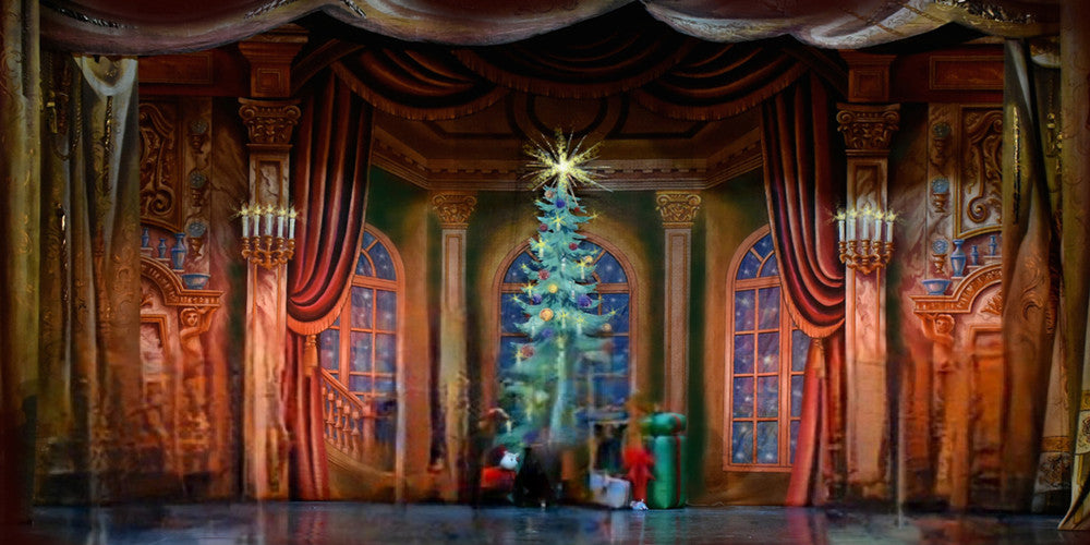 Clotstudio Palace Hall Casinocastle Large Size Stage Backdrop-27