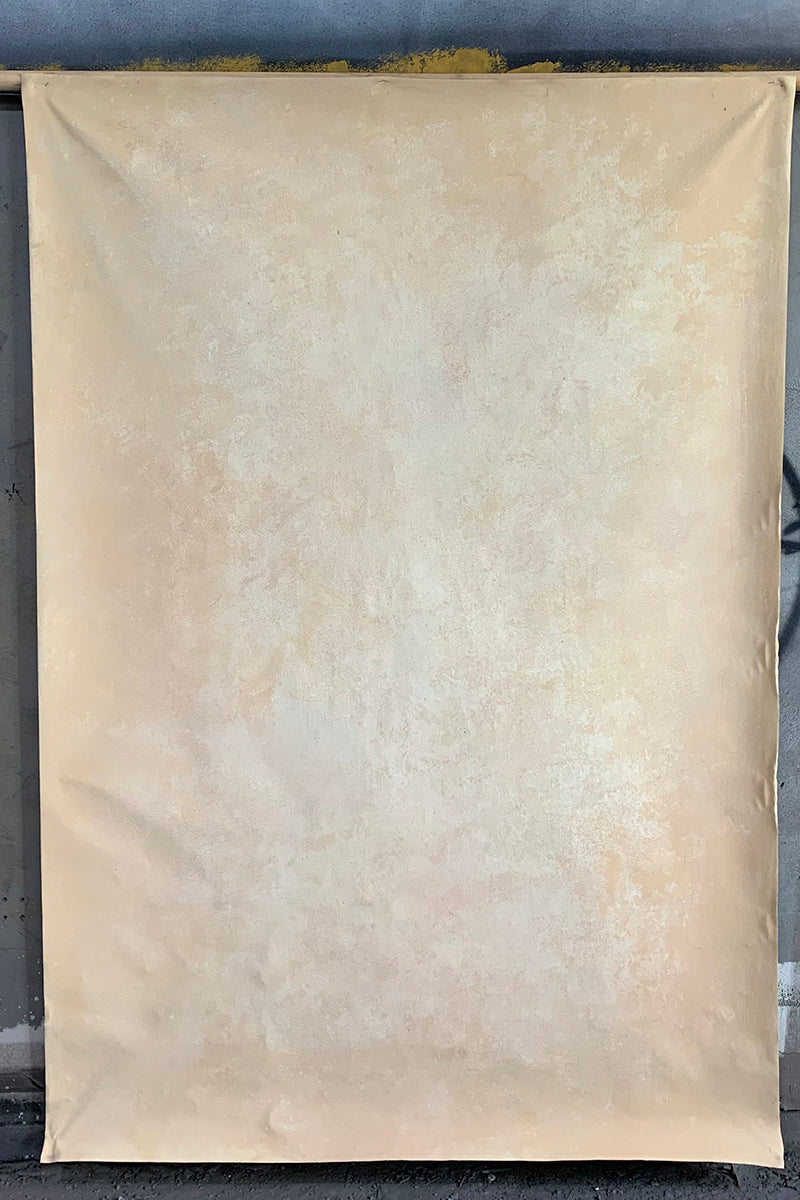 Clotstudio Abstract Light Yellow Textured Hand Painted Canvas Backdrop #clot455