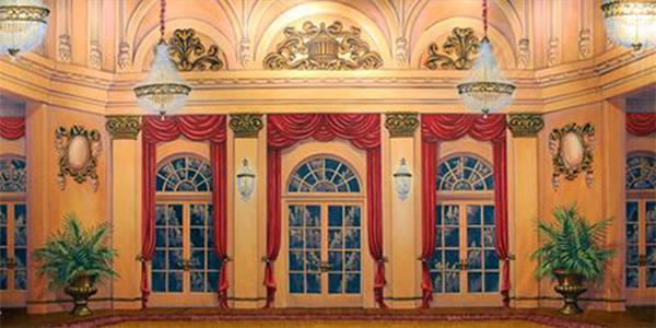 Clotstudio Grand Ballroom Large Size Stage Backdrop-3