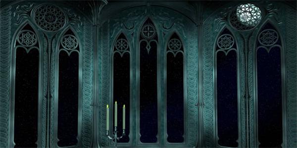 Clotstudio Palace Window Large Size Stage Backdrop-13