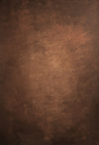 Clotstudio Abstract Red-Brown Spray Textured Hand Painted Canvas Backdrop #clot 44