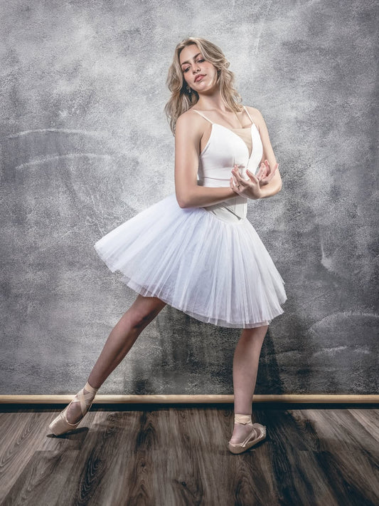 Clotstudio Abstrakter, grau strukturierter, handbemalter Leinwandhintergrund #clot489