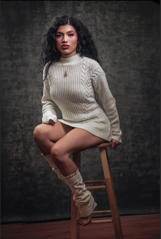 Clotstudio Black Grey Textured Hand Painted Canvas Backdrop #clot527