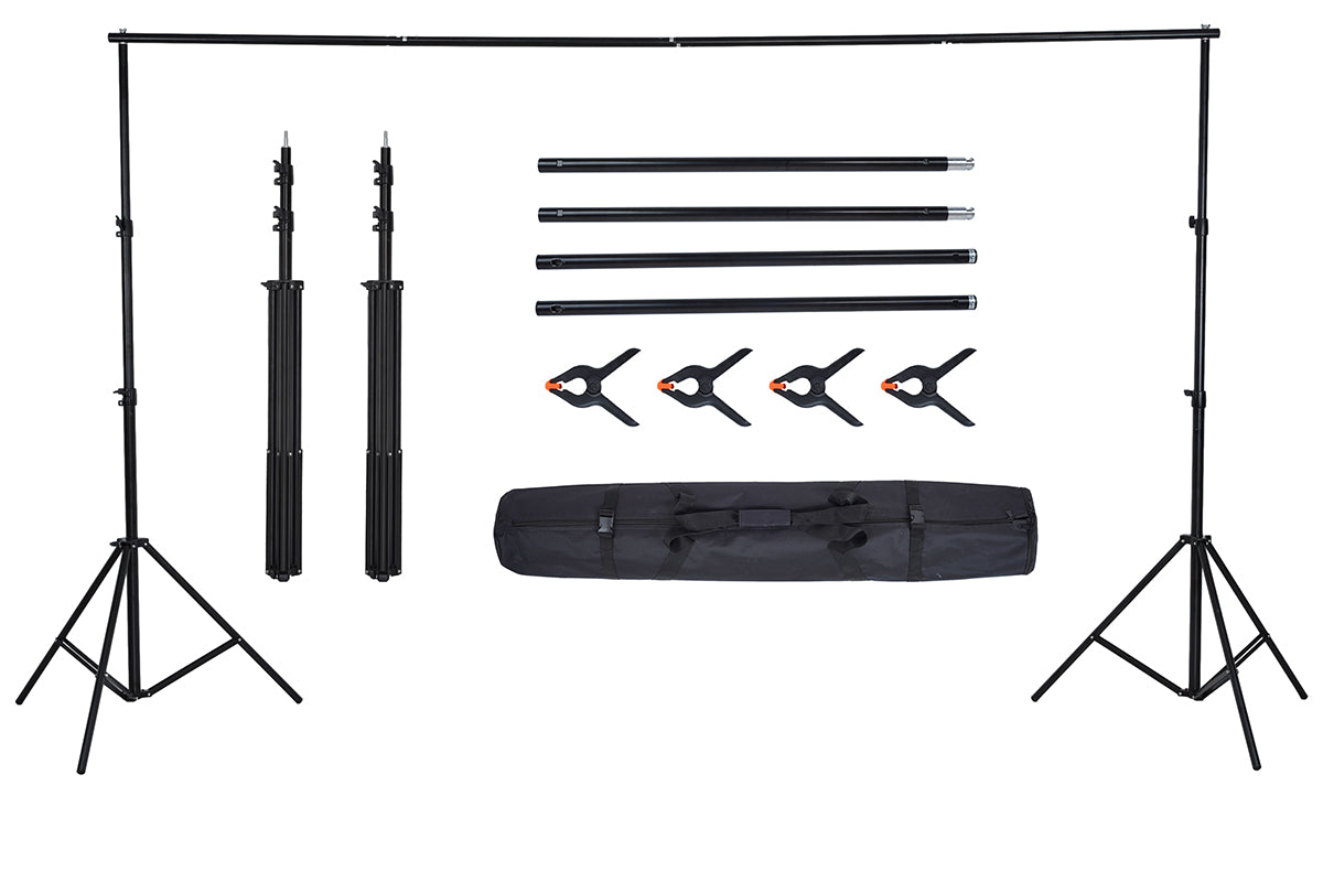 3x4m Adjustable Backdrop Stand Frame Kit for Photography Studio ...