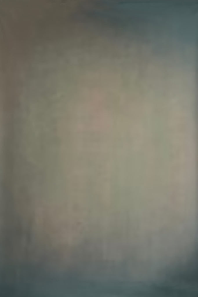 Clotstudio Abstract Grayish Orange Green Mid Texture Hand Painted Canvas Backdrop #clot 117
