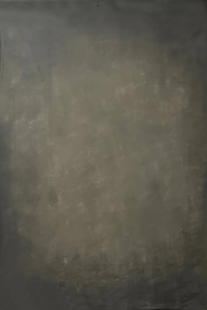 Clotstudio Abstract Warm Gray Mid Textured Hand Painted Canvas Backdrop #clot 102