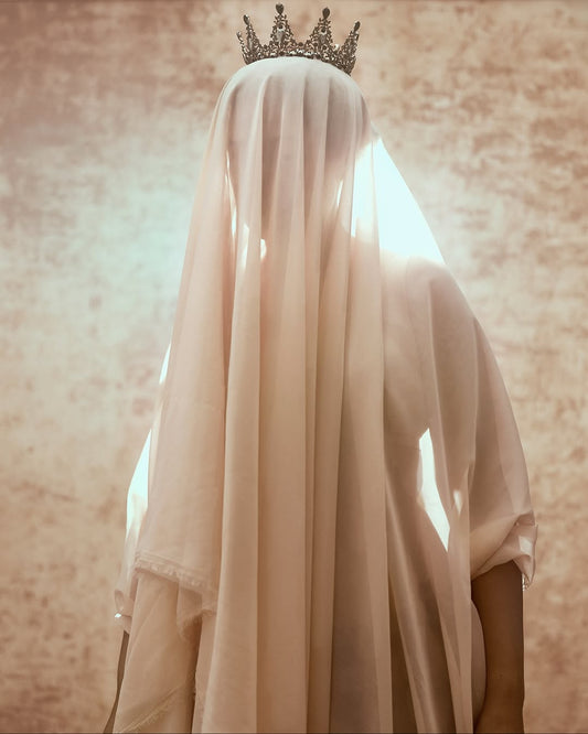 Clotstudio Beige Brown Textured Hand Painted Canvas Backdrop #clot532