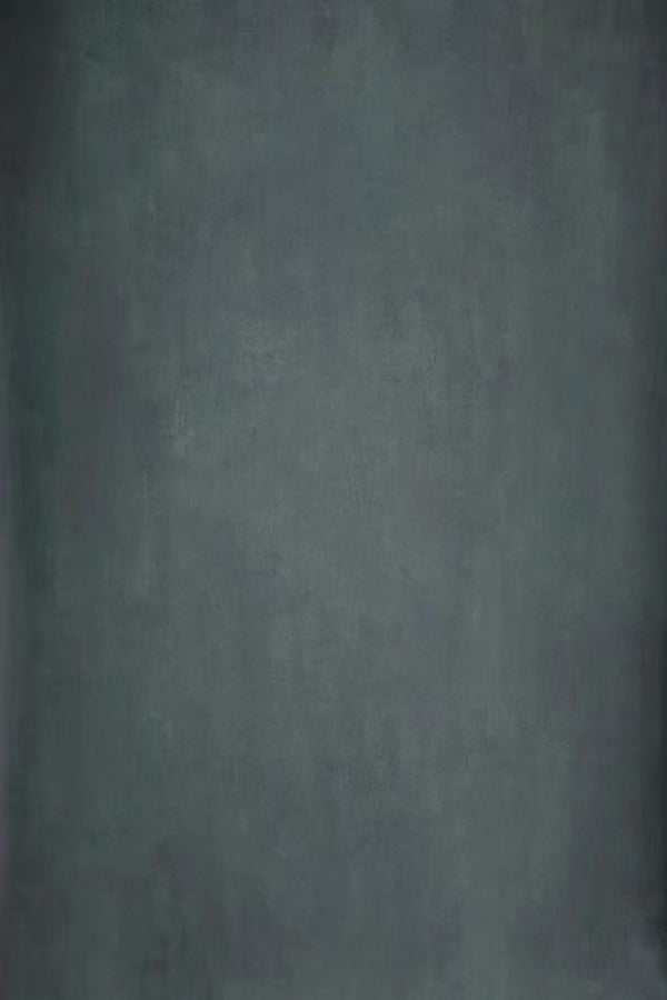 Clotstudio Dark Grey Green Textured Hand Painted Canvas Backdrop #clot497