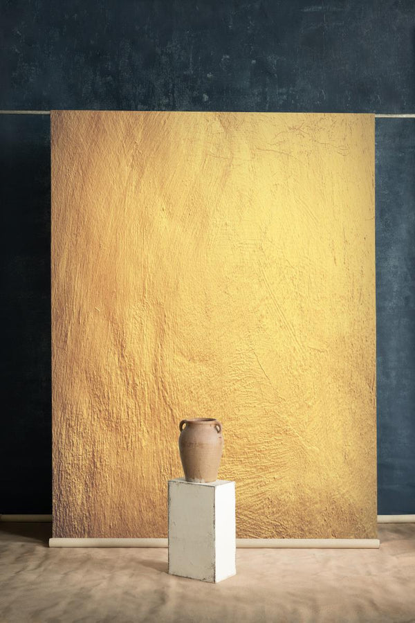 Clotstudio Yellow Textured Hand Painted Canvas Backdrop #clot510