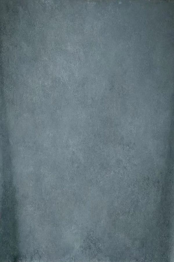 Clotstudio Grey Blue Textured Hand Painted Canvas Backdrop #clot498
