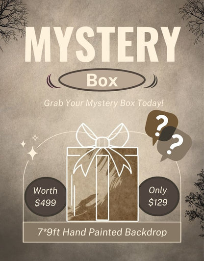 Clotstudio Mystery Box with Hand Painted Backdrop