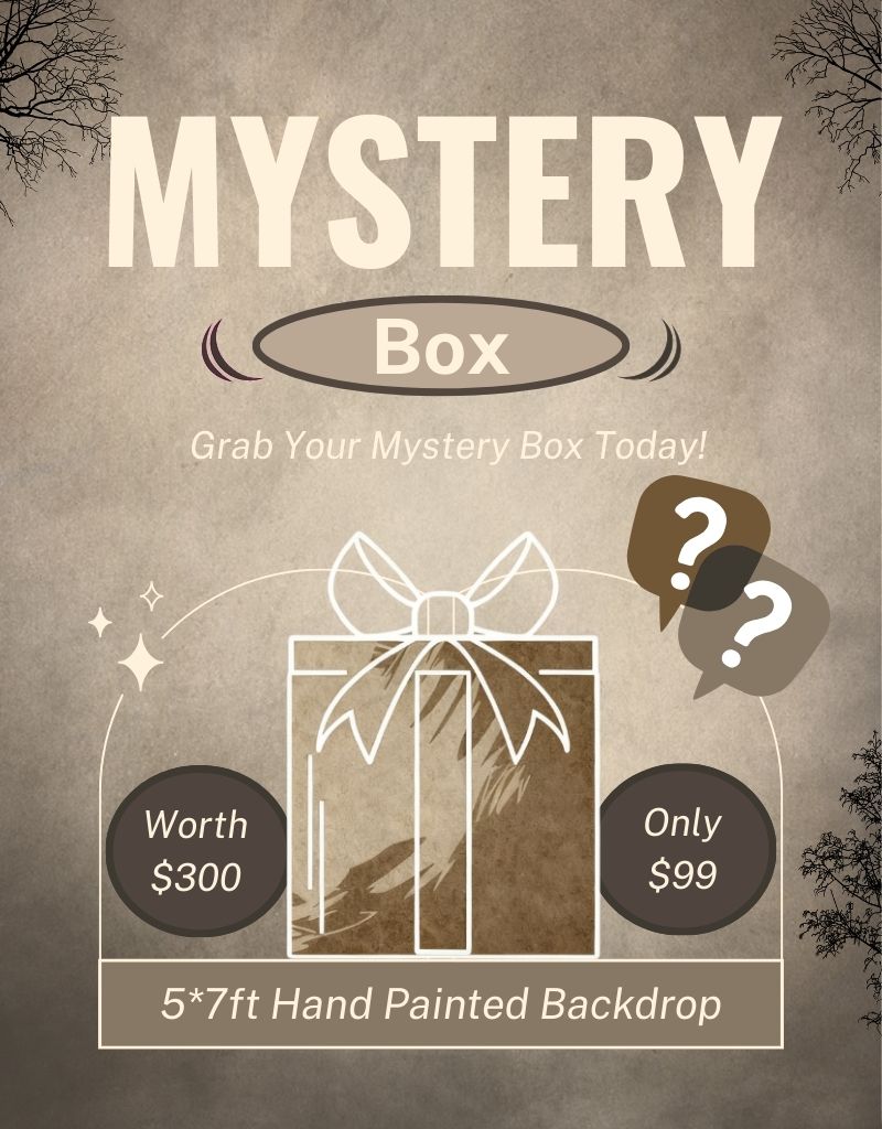 Clotstudio Mystery Box with Hand Painted Backdrop