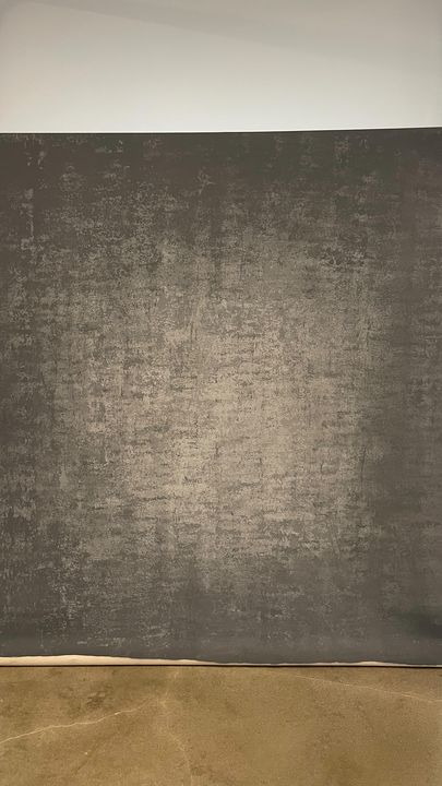 IN STOCK-Clotstudio Abstract Gray Spray Textured Hand Painted Canvas Backdrop #clot 42