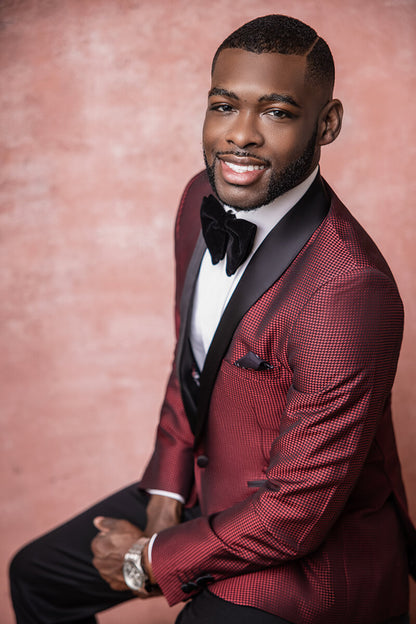 IN STOCK-Clotstudio Abstract Rose Mid Textured Hand Painted Canvas Backdrop #clot98