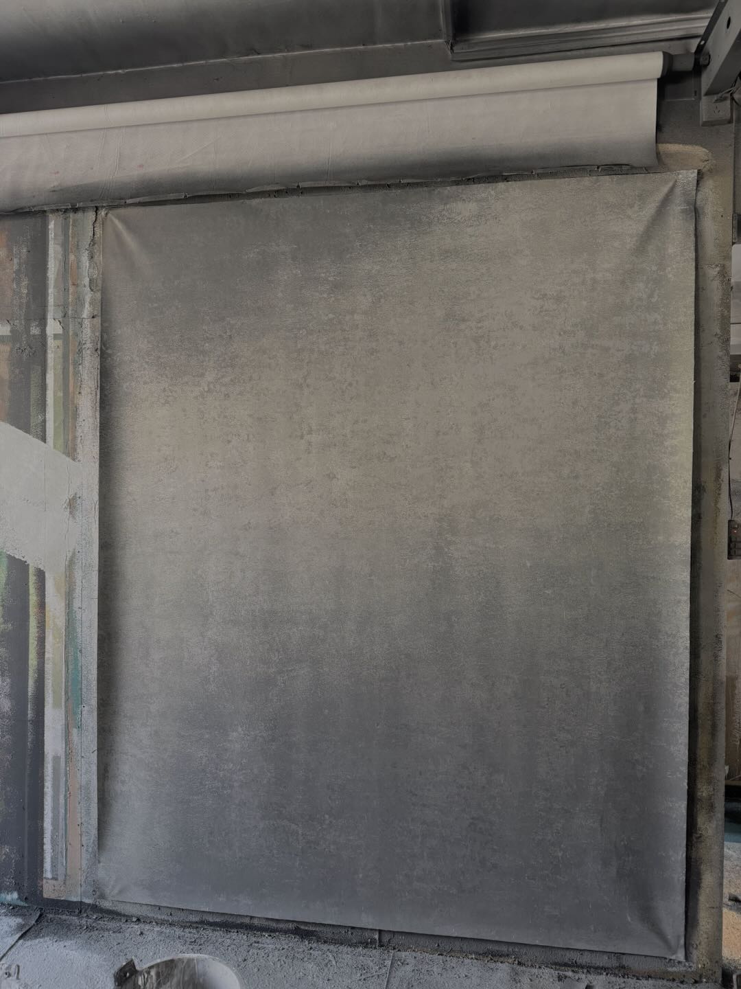 Clotstudio Gray Textured Hand Painted Canvas Backdrop #clot507