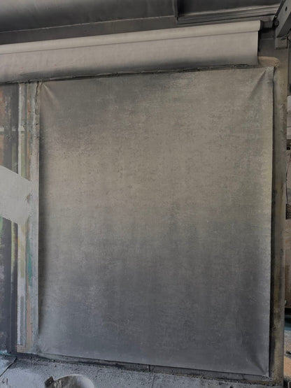 Clotstudio Gray Textured Hand Painted Canvas Backdrop #clot507