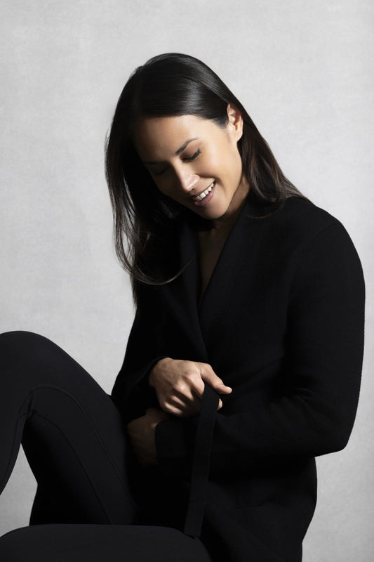 Clotstudio Abstract Light Gray Mid Textured Hand Painted Canvas Backdrop #clot103