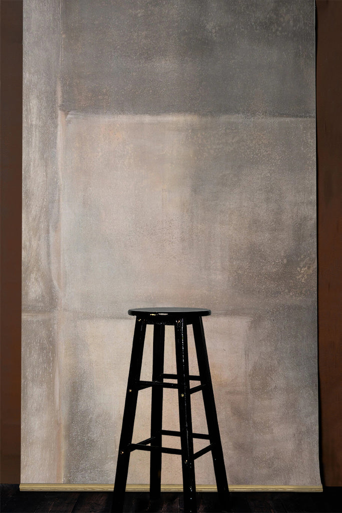 Clotstudio Abstract Gray Textured Hand Painted Canvas Backdrop #clot249
