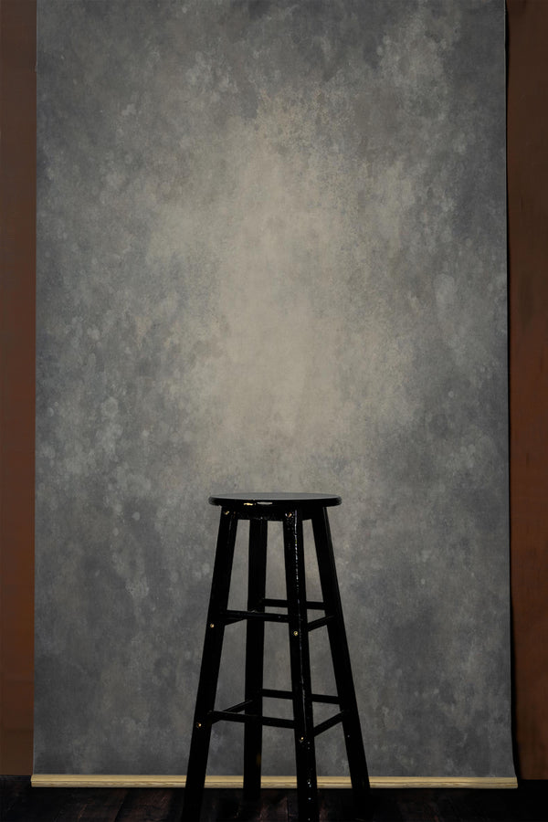 Clotstudio Abstract Grey Textured Hand Painted Canvas Backdrop #clot434