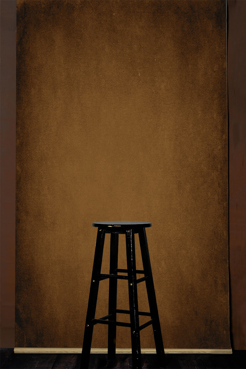 Clotstudio Abstract Brown Black Textured Hand Painted Canvas Backdrop #clot427
