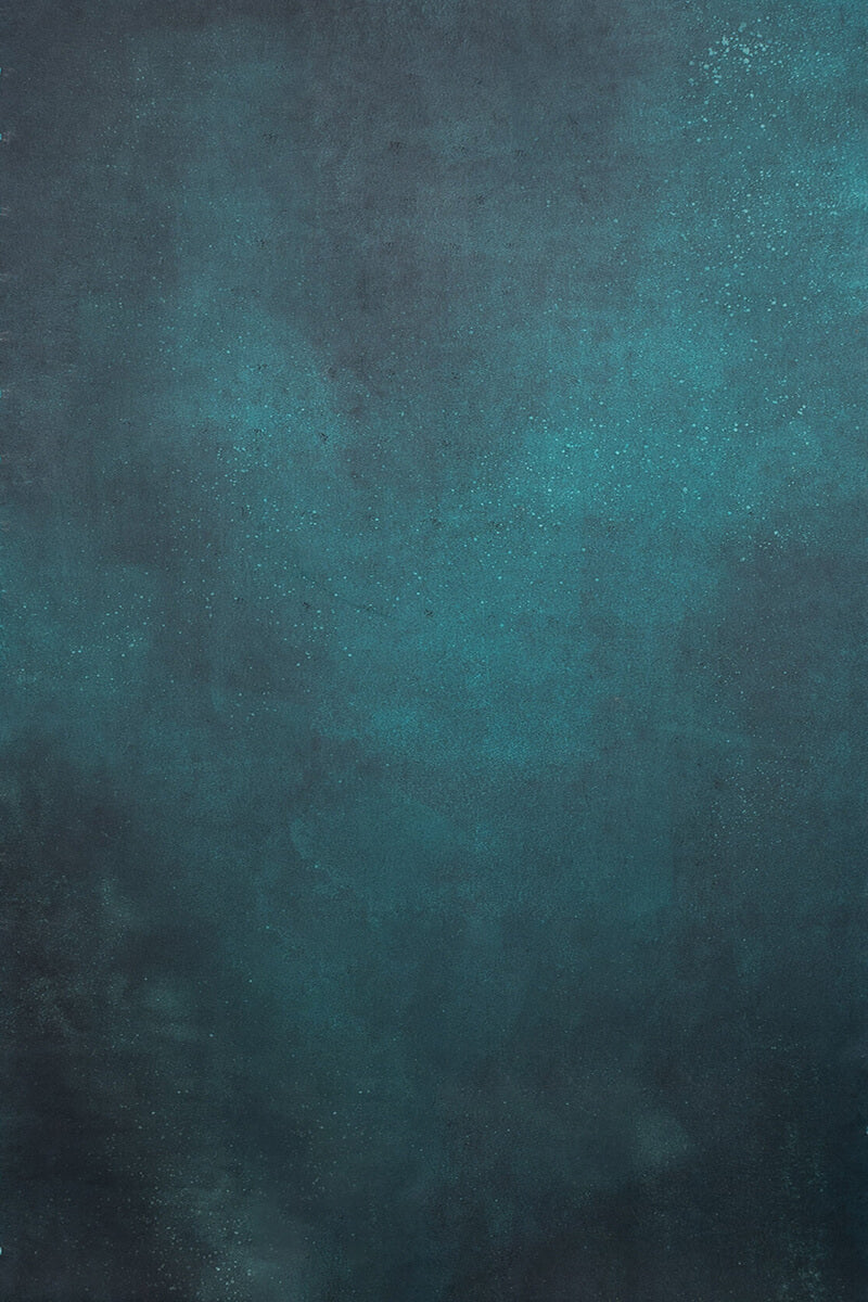 Clotstudio Abstract Blue Textured Hand Painted Canvas Backdrop #clot230