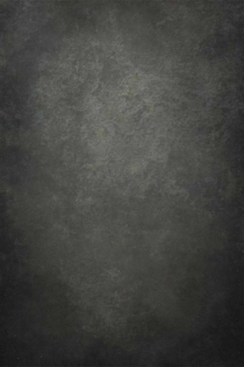 Clotstudio Abstract Black Grey Textured Hand Painted Canvas Backdrop #clot447