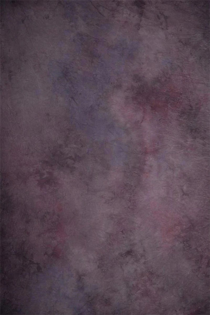Clotstudio Abstract Dark Purple Textured Hand Painted Canvas Backdrop #clot478