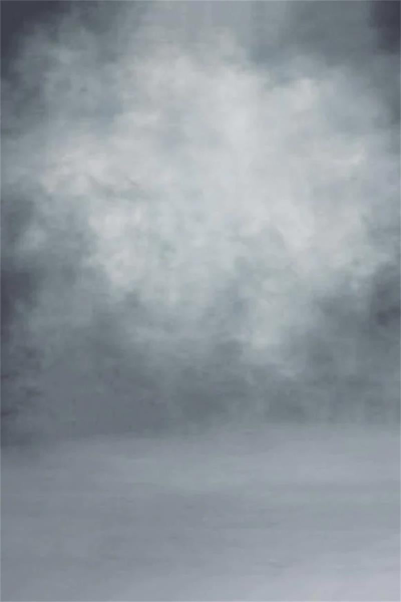 Clotstudio Abstract Grey Textured Hand Painted Canvas Backdrop #clot490