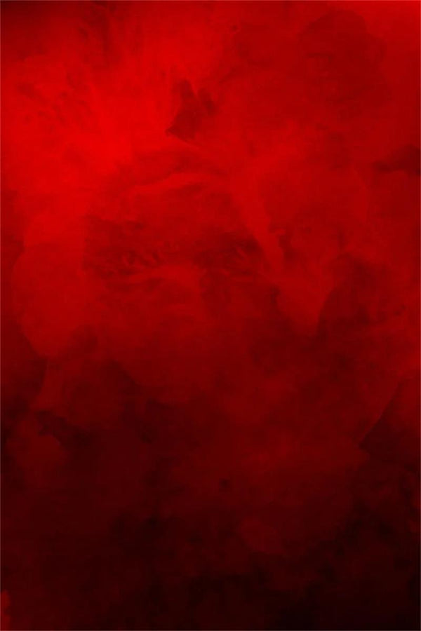 Clotstudio Abstract Red Black Textured Hand Painted Canvas Backdrop #clot477