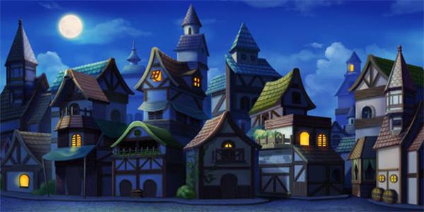 Clotstudio Fairy Tale Town Large Size Stage Backdrop-15
