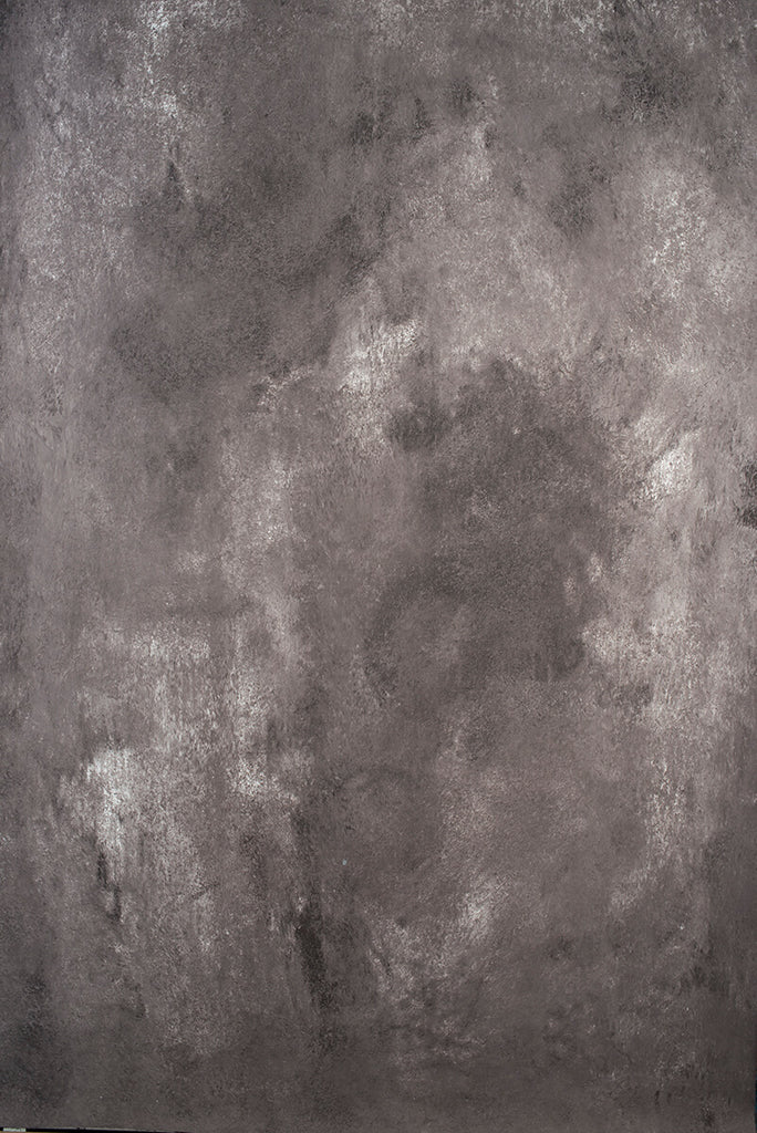 Clotstudio Abstract Warm Grey Mid Textured Hand Painted Canvas Backdrop #clot 101