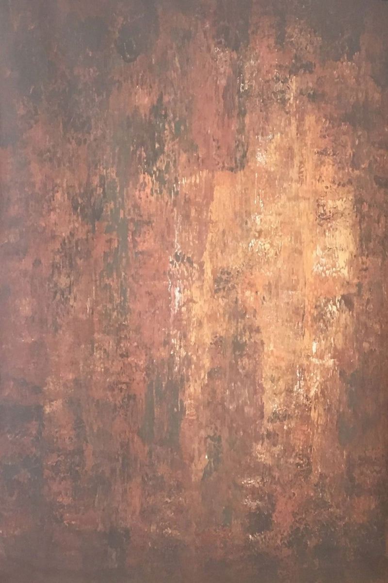 Clotstudio Abstract Dark Red Little Orange Texture Hand Painted Canvas Backdrop #clot 11