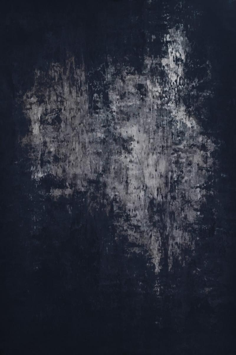 Clotstudio Abstract Blue Grey Spray Textured Hand Painted Canvas Backdrop #clot133