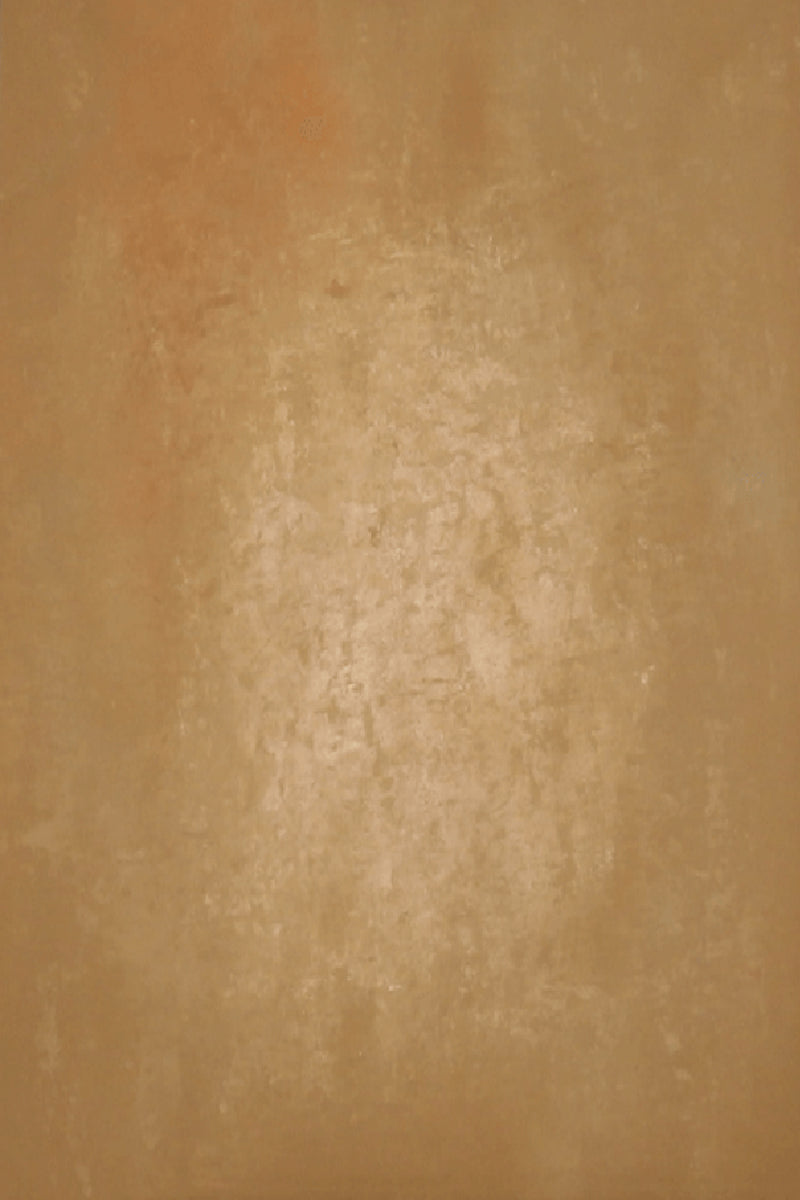 Clotstudio Abstract Dark Moderate Orange Texture Hand Painted Canvas Backdrop #clot 143