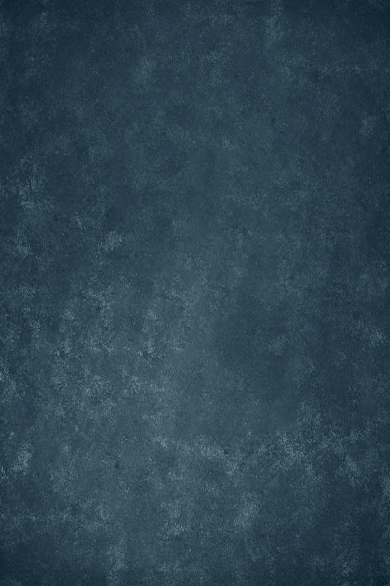 Clotstudio Abstract Blue Textured Hand Painted Canvas Backdrop #clot144
