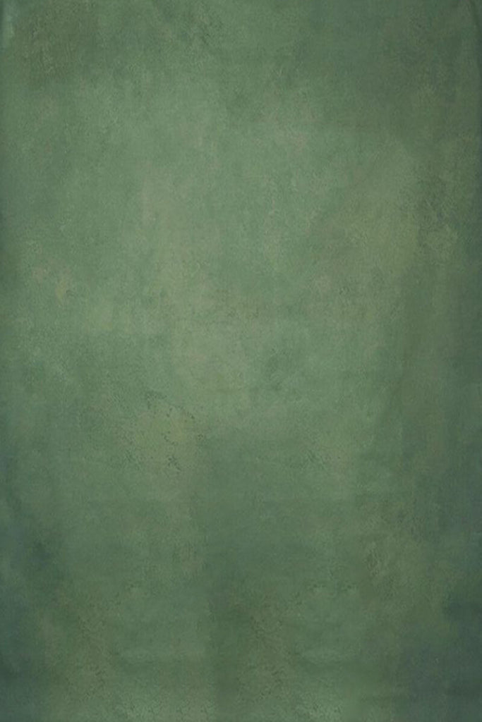 Clotstudio Abstract Green Textured Hand Painted Canvas Backdrop #clot209