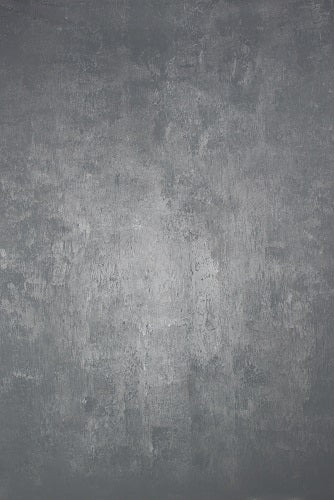 RTS-Clotstudio 5X7 ft & 7X9 ft Abstract Grey Spray Textured Hand Painted Canvas Backdrop #clot 42