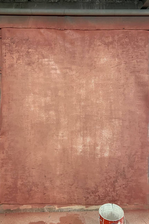 Clotstudio Abstract Rose Mid Textured Hand Painted Canvas Backdrop #clot 98